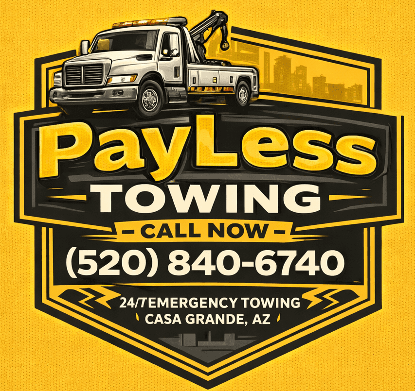 Payless Towing Logo Square